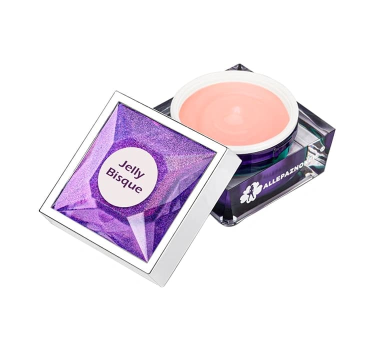 Allepaznokcie gęsty żel budujący do paznokci Jelly Bisque