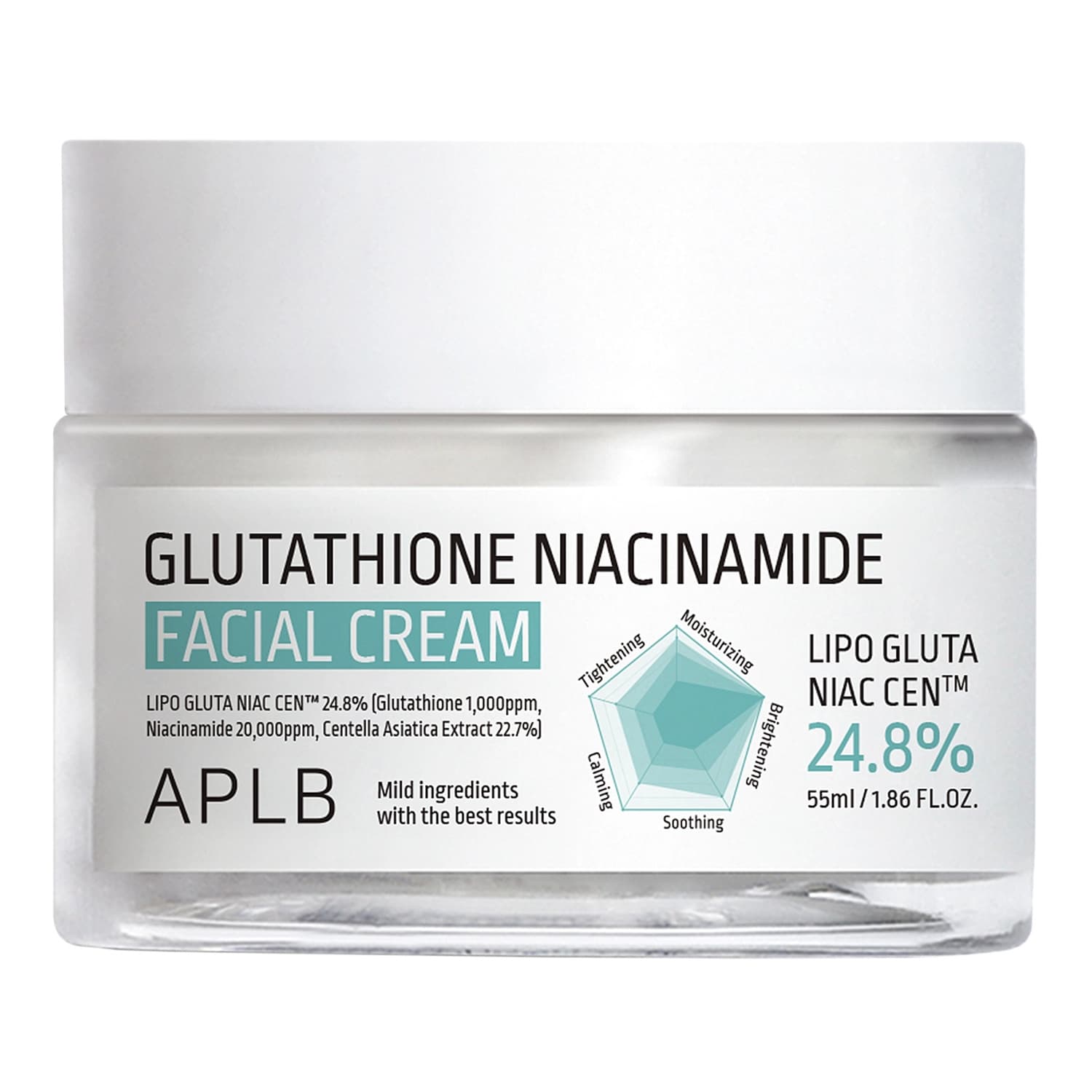 Glutathione Niacinamide Facial Cream rozjaśniający krem do twarzy