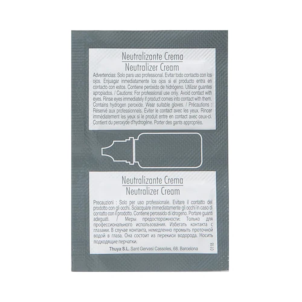 Neutralizer Cream neutralizator w saszetkach do laminacji brwi i rzęs