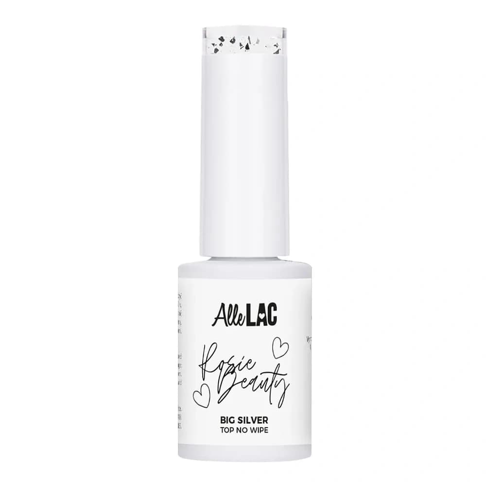 AlleLac x Rosie Beauty Top No Wipe top bez przemywania Big Silver