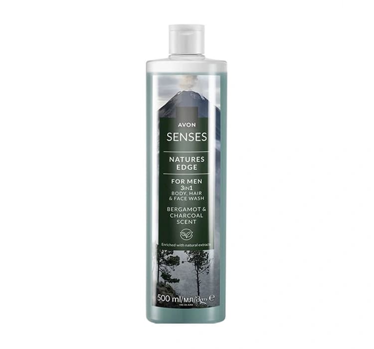 Senses żel do mycia ciała i włosów dla mężczyzn 3w1 Natures Edge