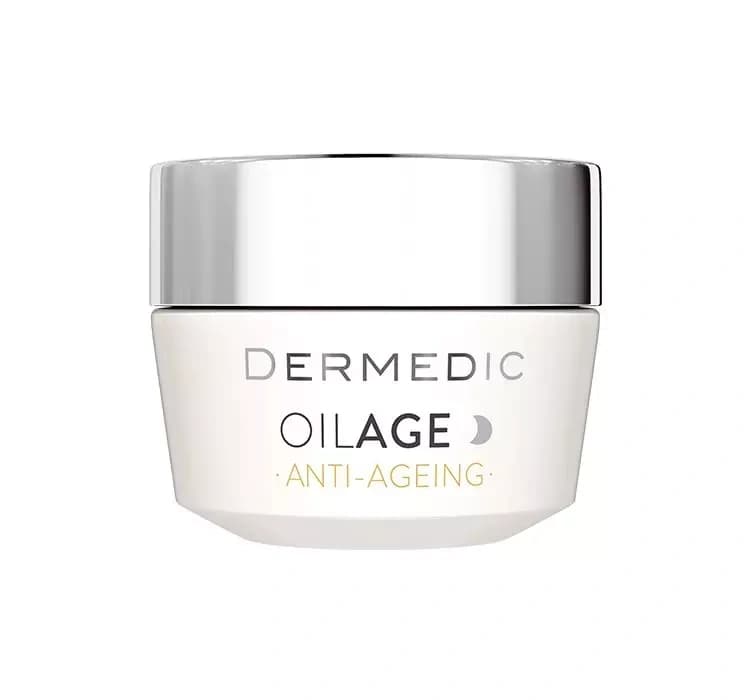 Oilage Anti-Ageing naprawczy krem na noc przywracający gęstość skóry