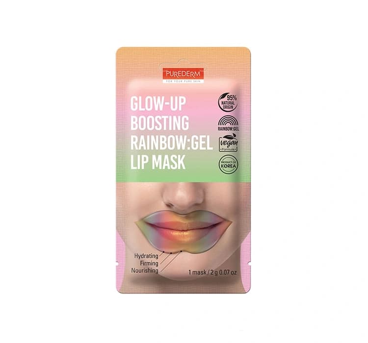 Glow Up Boosting Rainbow hydrożelowa maseczka na usta