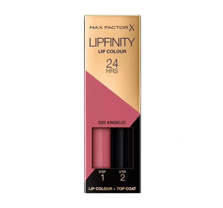 Lipfinity pomadka 020 Angelic + Top Coat