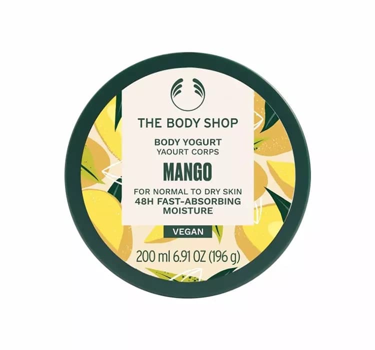 Mango wegański jogurt do ciała