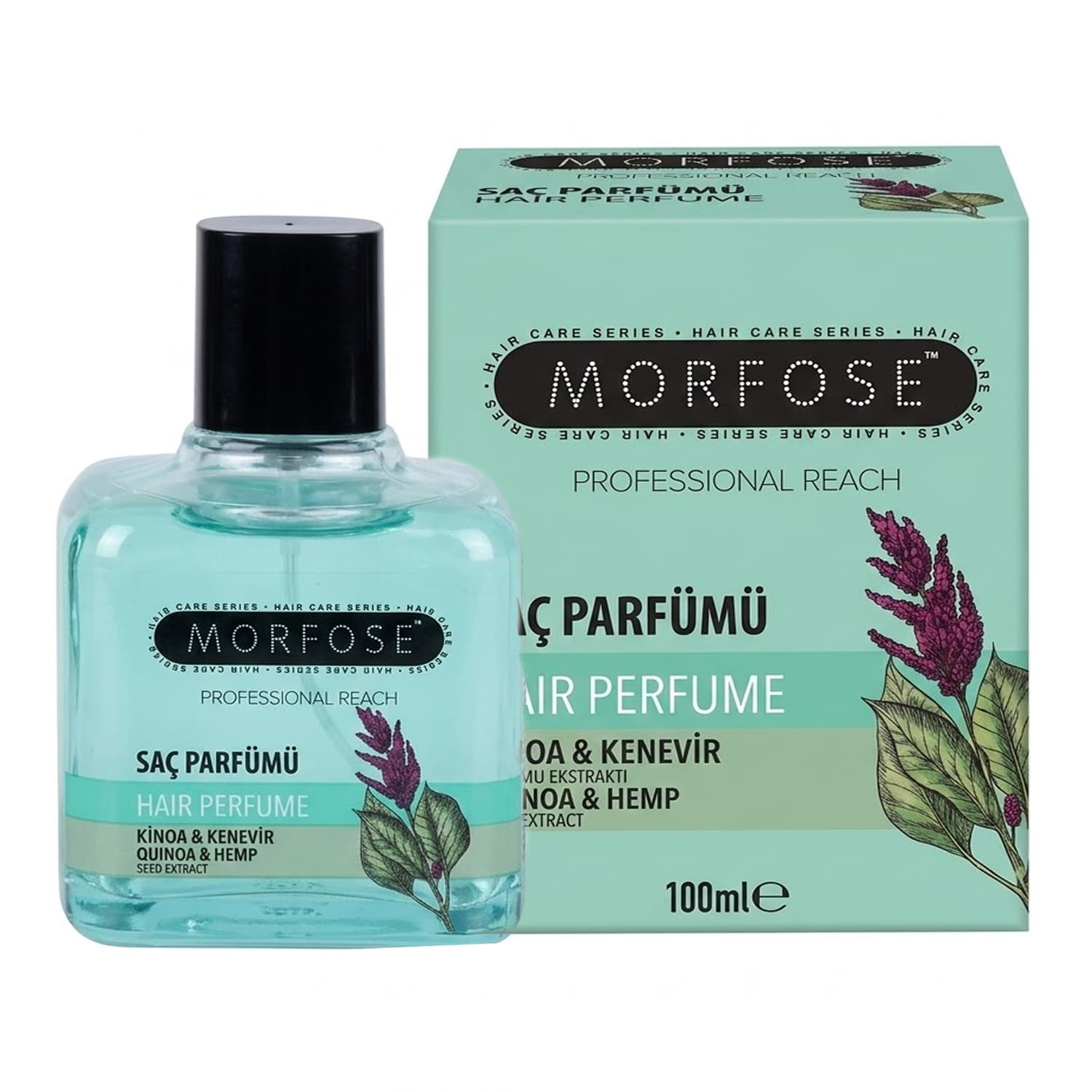 Quinoa Hemp Hair perfumy do włosów z komosą ryżową i olejkiem konopnym