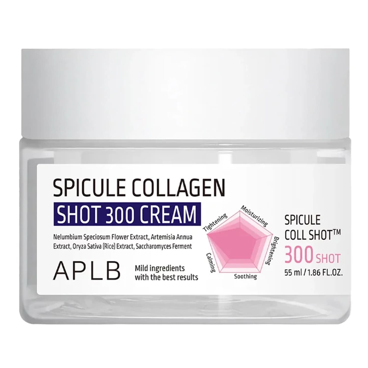 Spicule Collagen Shot 300 Cream ujędrniający krem do twarzy z mikroigłami i kolagenem