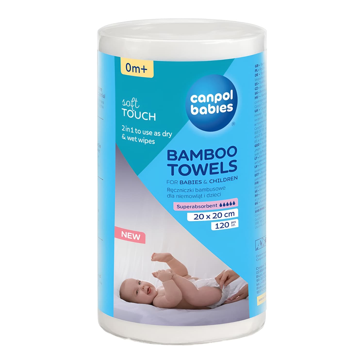 Bamboo Towels ręczniczki bambusowe dla niemowląt