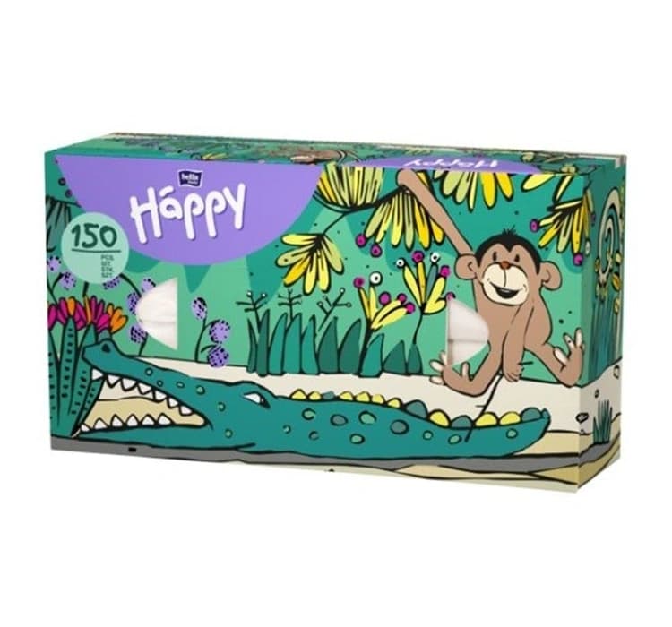 Baby Happy chusteczki higieniczne w kartoniku