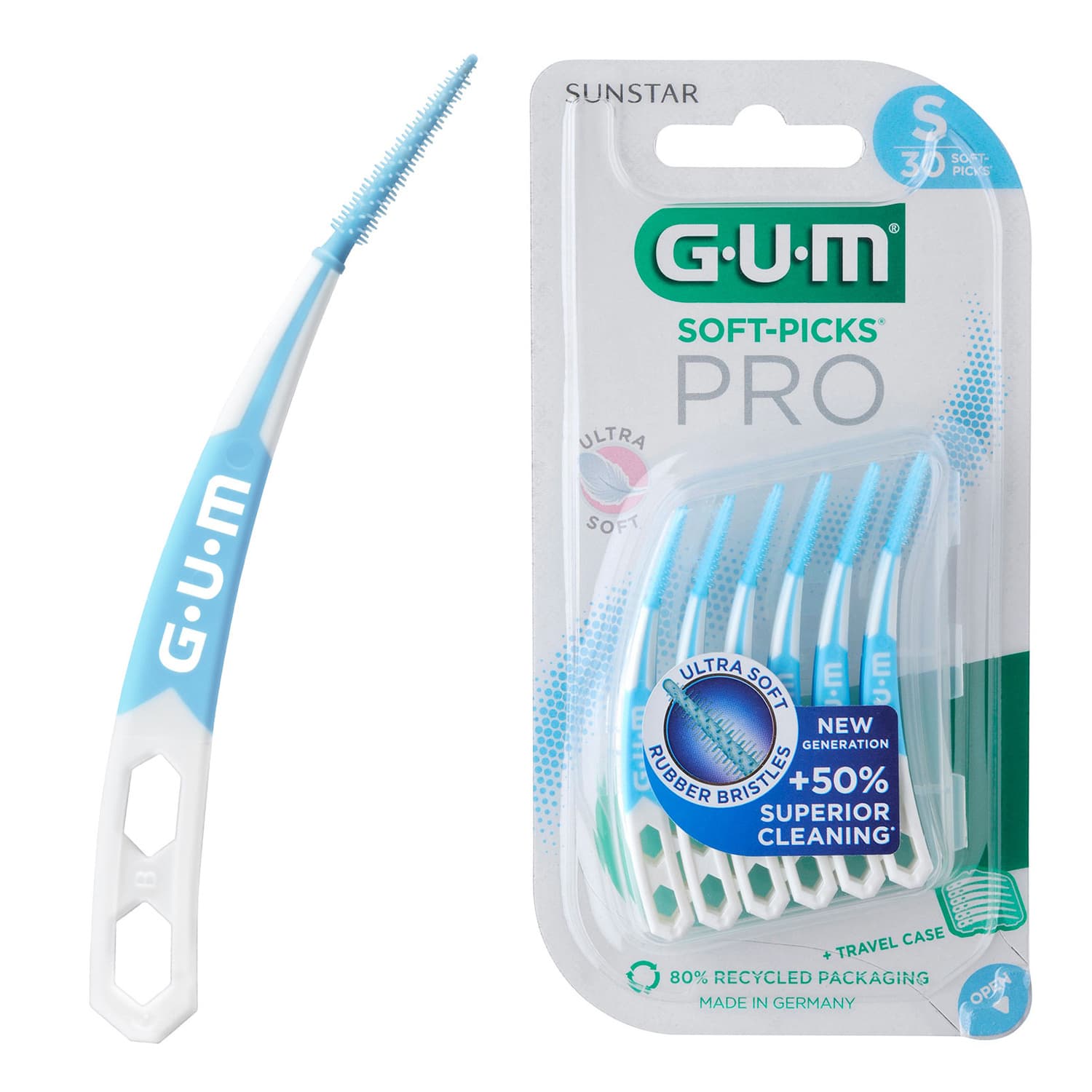 Soft-Picks PRO ultra miękkie gumowe szczoteczki międzyzębowe