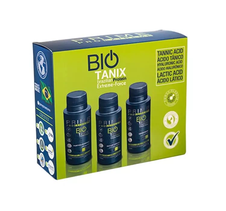 Bio Tanix Brazilian Protein zestaw Nanoplastia 3w1