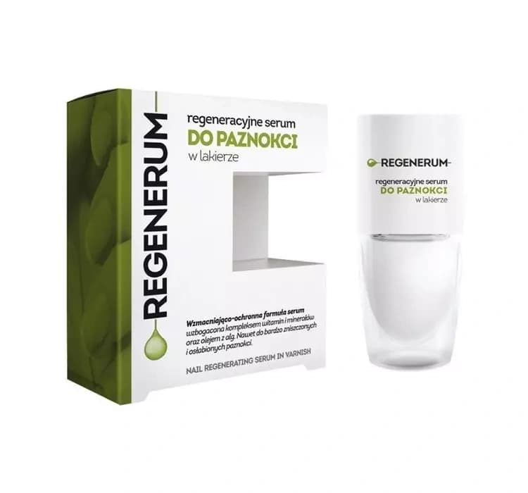 regeneracyjne serum do paznokci w lakierze