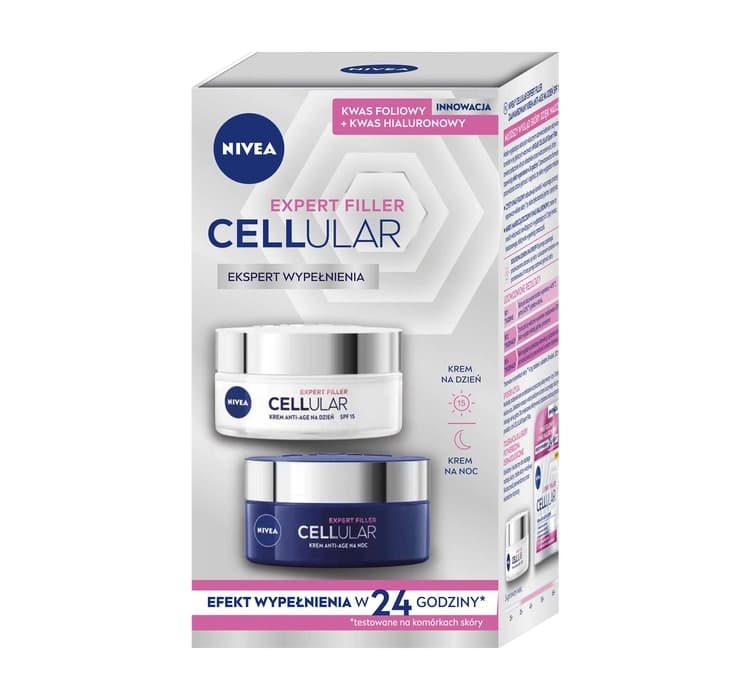 Cellular Expert Filler krem na dzień + krem na noc
