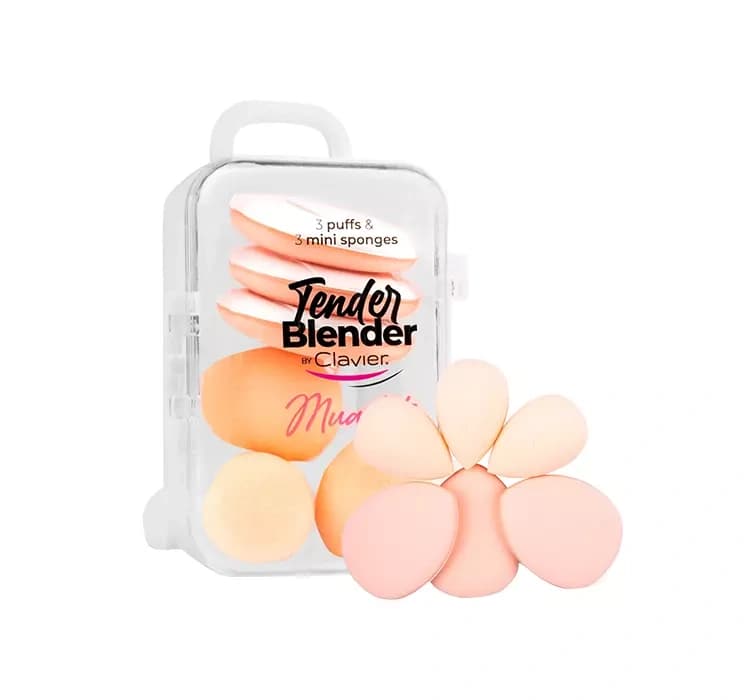 Tender Blender MUA Kit zestaw mini aplikatorów do makijażu Biały