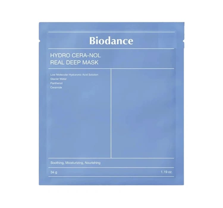 Hydro Cera-Nol Real Deep Mask nawilżająco-kojąca maseczka w płachcie