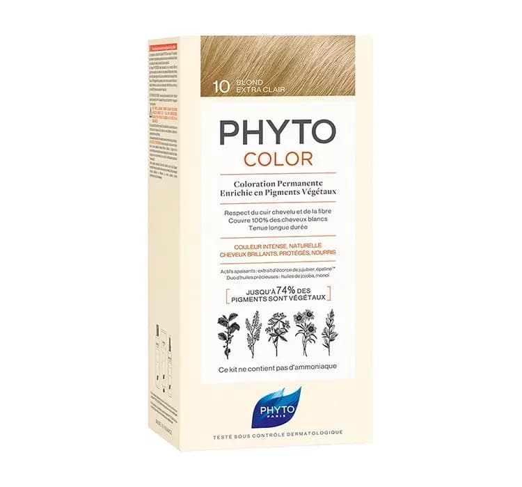 Phyto Phytocolor farba do włosów 10 Extra Light Blonde