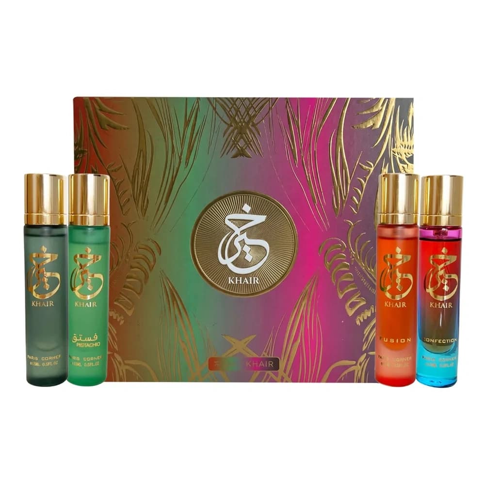 woda perfumowana spray Khair + Khair Pistachio + Khair Fusion + Khair Confection