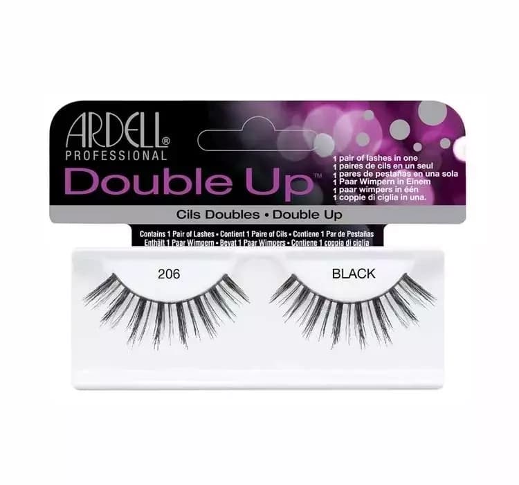 Double Up sztuczne rzęsy na pasku 206 Black