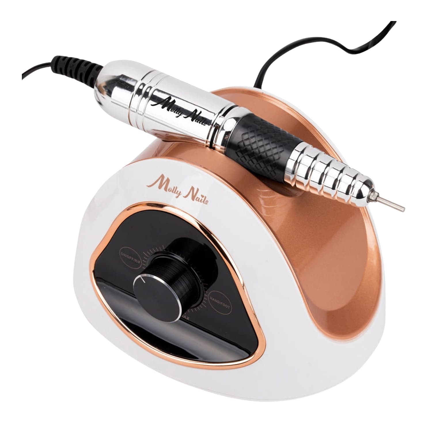 Molly Nails M15 frezarka do paznokci 68W Biało-Złota