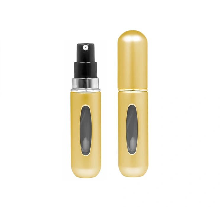 atomizer podróżny do perfum Złoty