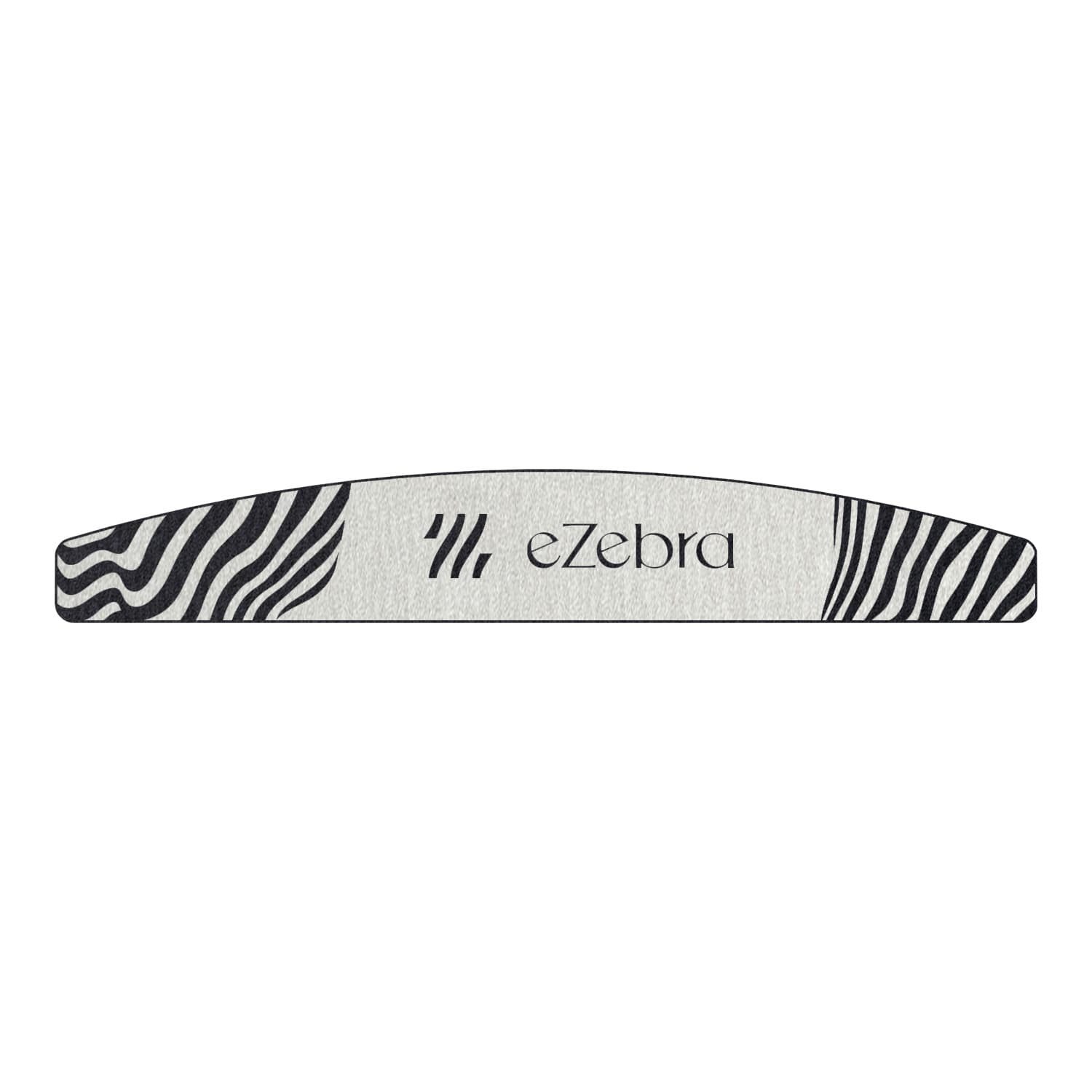 x eZebra pilnik łódka półksiężyc do paznokci 100/180