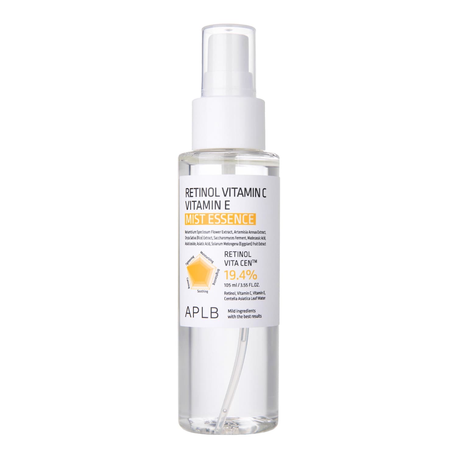Retinol Vitamin C Vitamin E Mist Essence esencja w mgiełce z retinolem i witaminami C i E