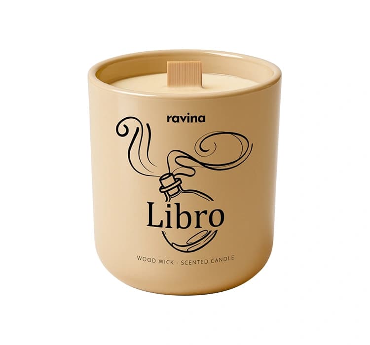 sojowa świeca zapachowa Libro