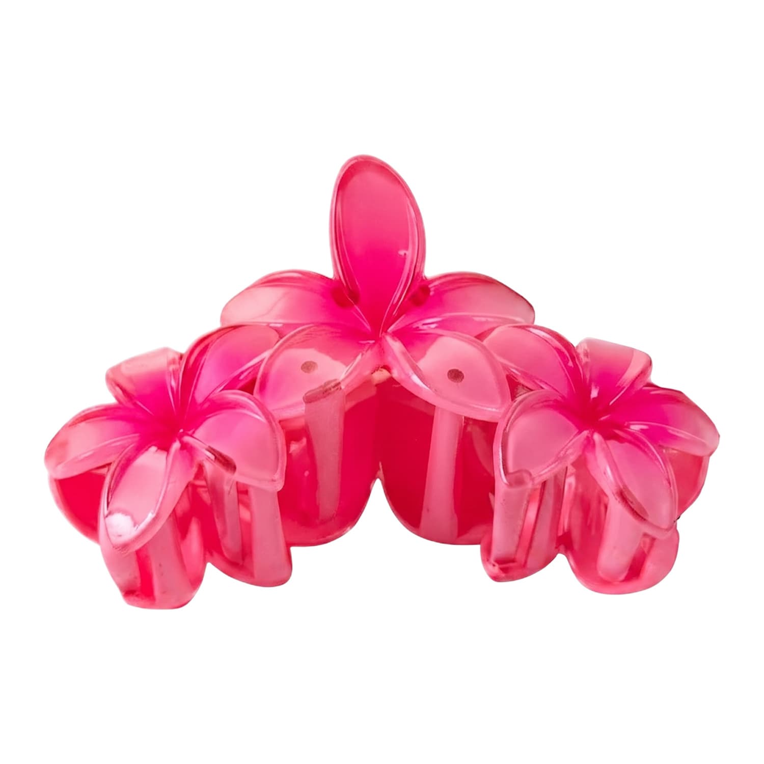 spinka do włosów klamra hawajska Vacay Flower SP386 Triple Pink Ombre