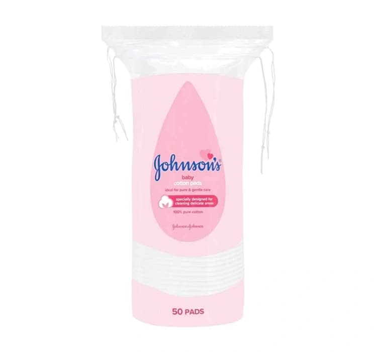 Johnson's Baby bawełniane płatki kosmetyczne dla niemowląt