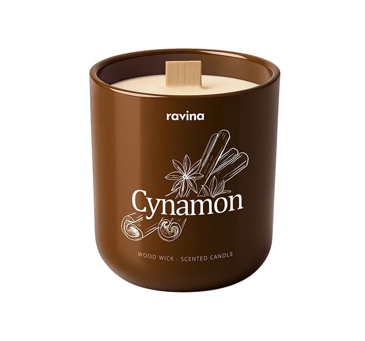 sojowa świeca zapachowa Cynamon