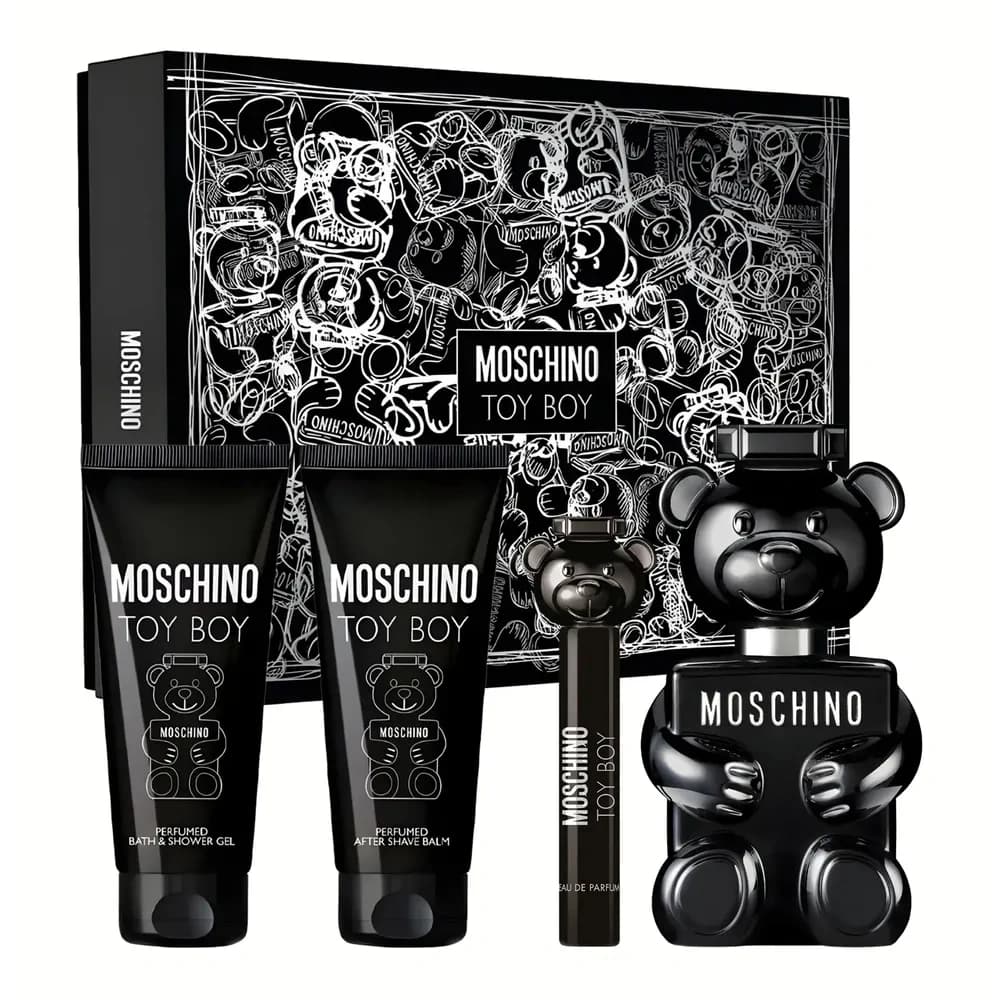 Toy Boy woda perfumowana spray + + balsam po goleniu + żel pod prysznic