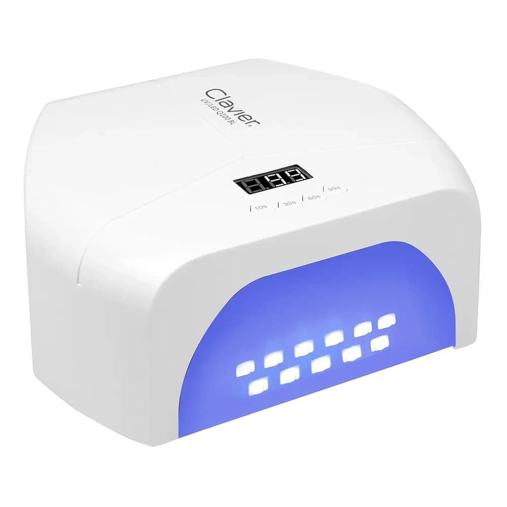 Q100 BL lampa UV/LED do lakierów hybrydowych i żeli 48W Biała