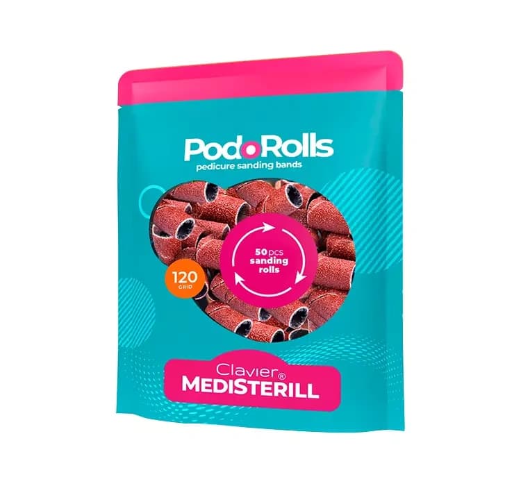 Medisterill Podorolls nakładki ścierne do frezarki gradacja 120#