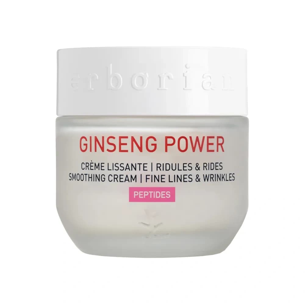 Ginseng Power Smoothing Cream krem z peptydami wygładzający drobne linie i zmarszczki