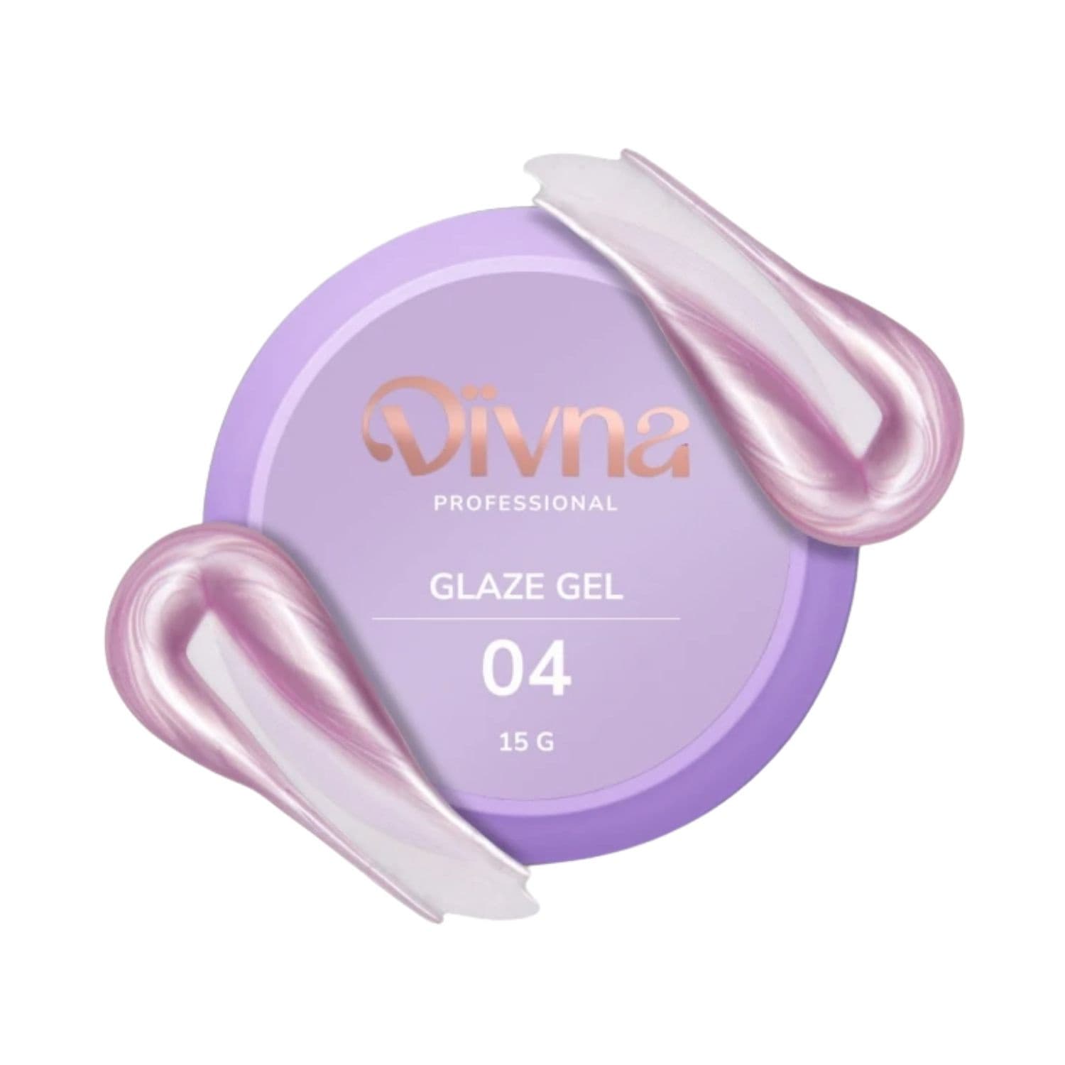 Glaze Gel twardy samopoziomujący żel budujący do paznokci 04