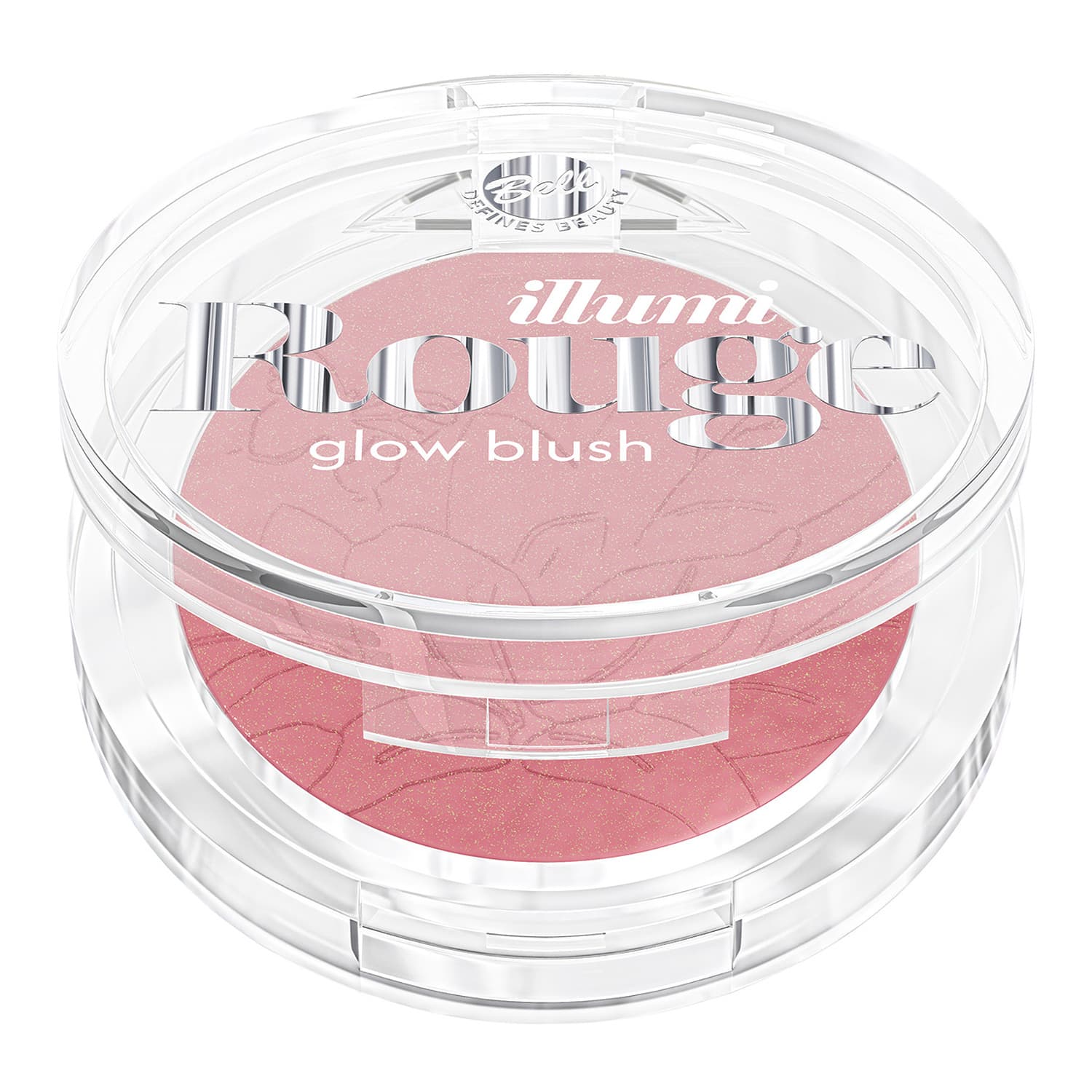 Illumi Rouge Glow Blush rozświetlający róż do policzków 01 Dusky Rose