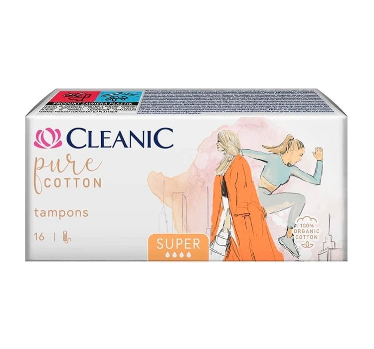 Pure Cotton tampony Super