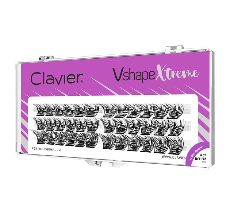 Vshape Xtreme kępki rzęs 10/11/12 mm