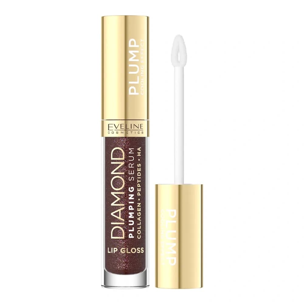 Diamond High Plumping Serum błyszczyk-serum do ust z efektem chłodzenia 25 Chocolate