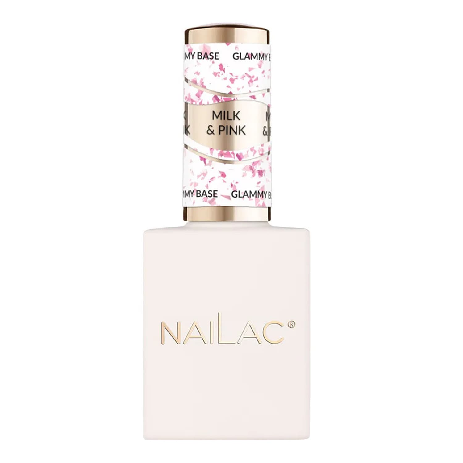 Glammy Base baza kauczukowa Milk&Pink
