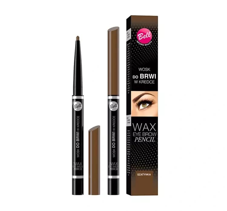 Wax Eyebrow Pencil wosk do brwi w kredce Szatynka