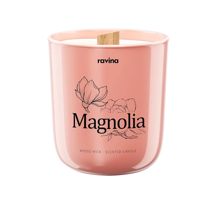 sojowa świeca zapachowa Magnolia