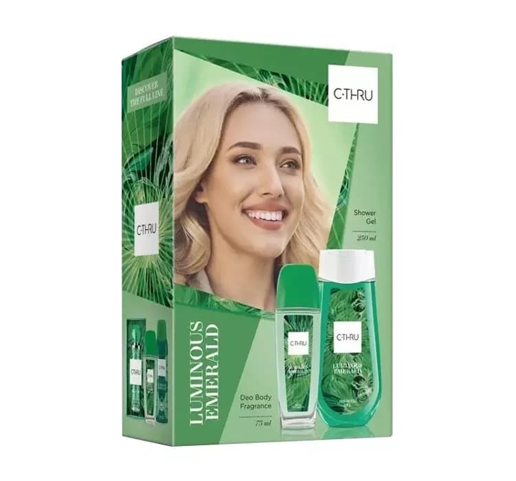 Luminous Emerald zapachowy spray z atomizerem + żel pod prysznic