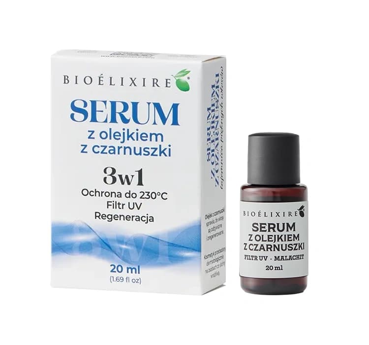 Serum z olejkiem z czarnuszki Filtr UV