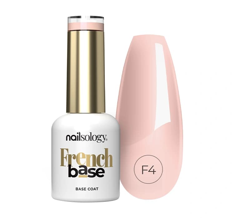 Nailsology French Base kolorowa baza hybrydowa F04 Cutie Pie