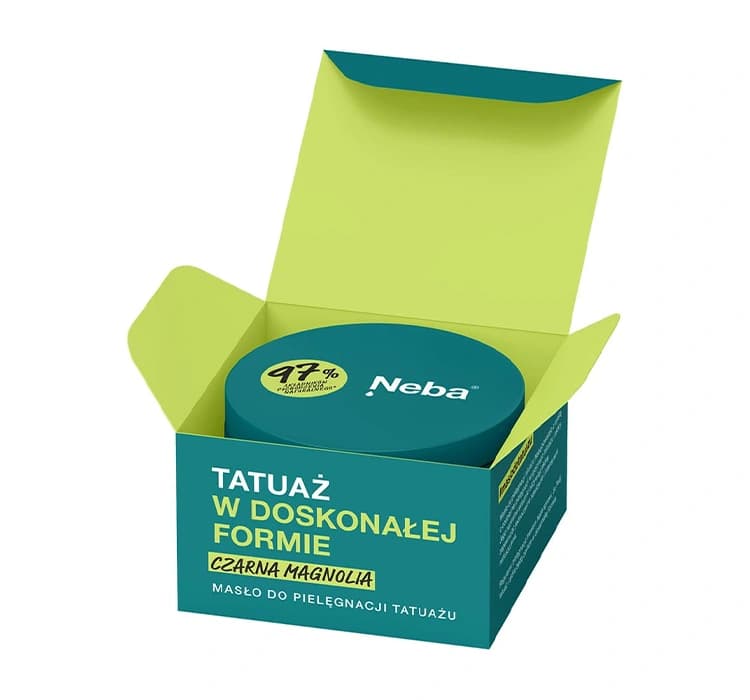 masło do tatuażu i codziennej pielęgnacji skóry Czarna Magnolia
