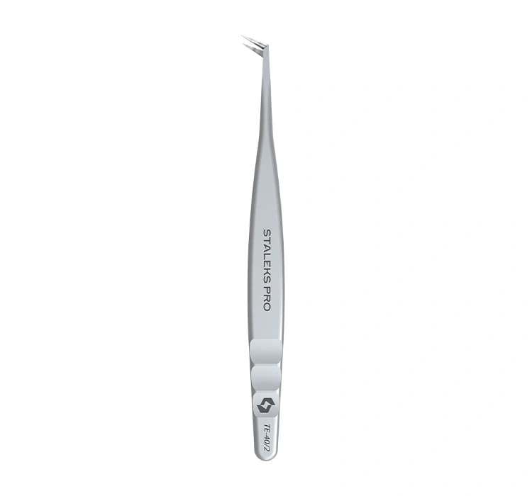 Pro Expert Lash Brow profesjonalna pęseta do rzęs TE-40/2