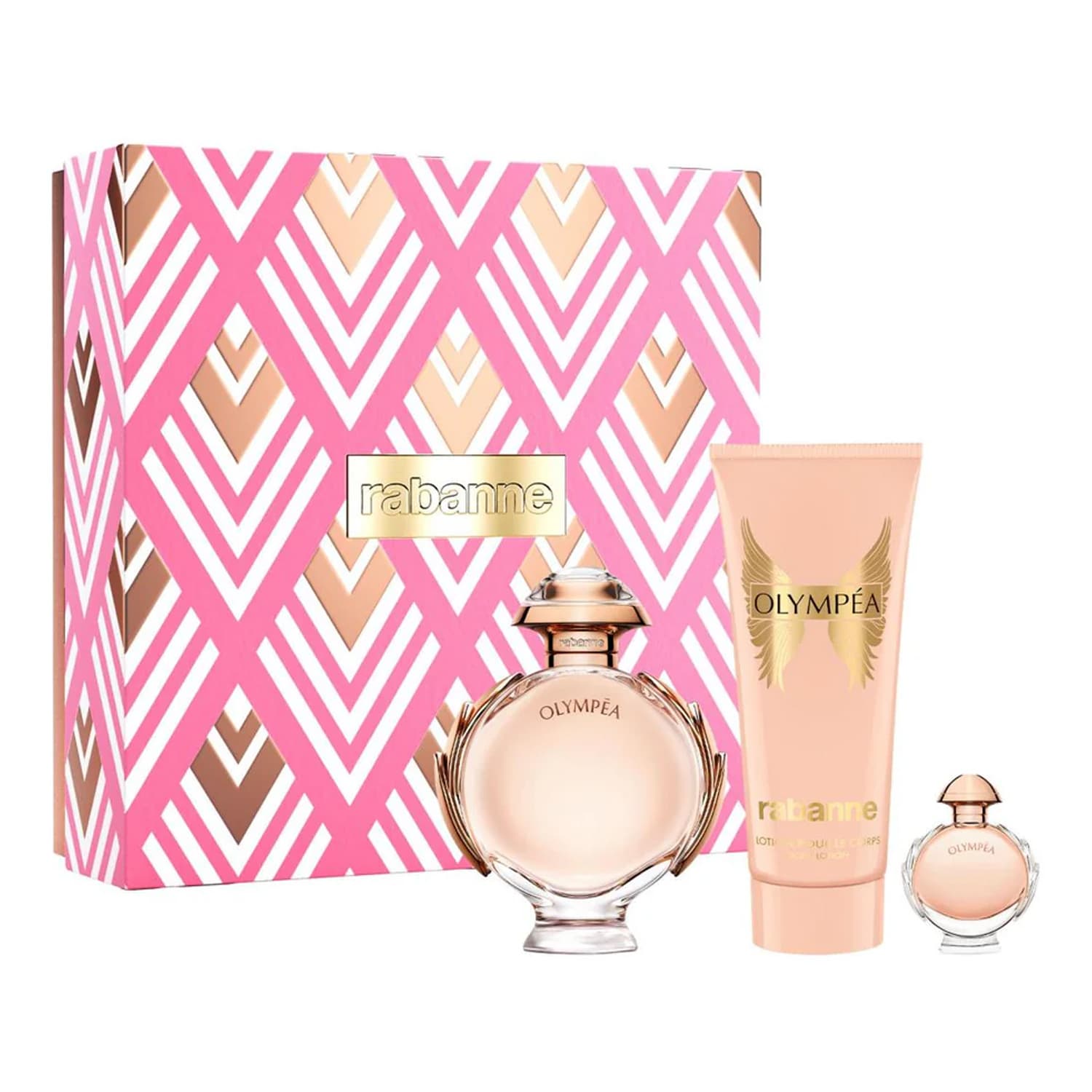 Rabanne Olympéa woda perfumowana spray + + balsam do ciała