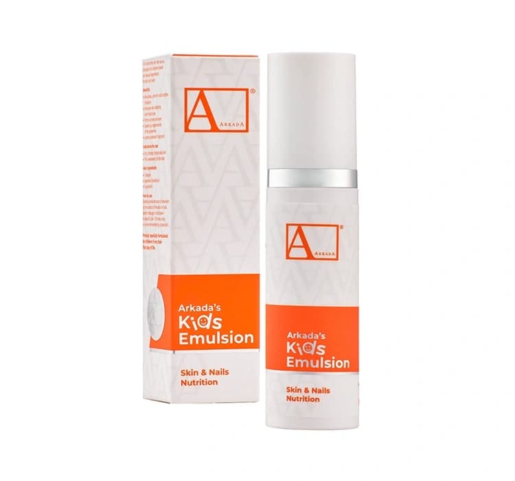 Arkada Kids Emulsion naturalna emulsja ochronno-pielęgnacyjna dla dzieci do stosowania na paznokcie, skórę stóp oraz dłoni