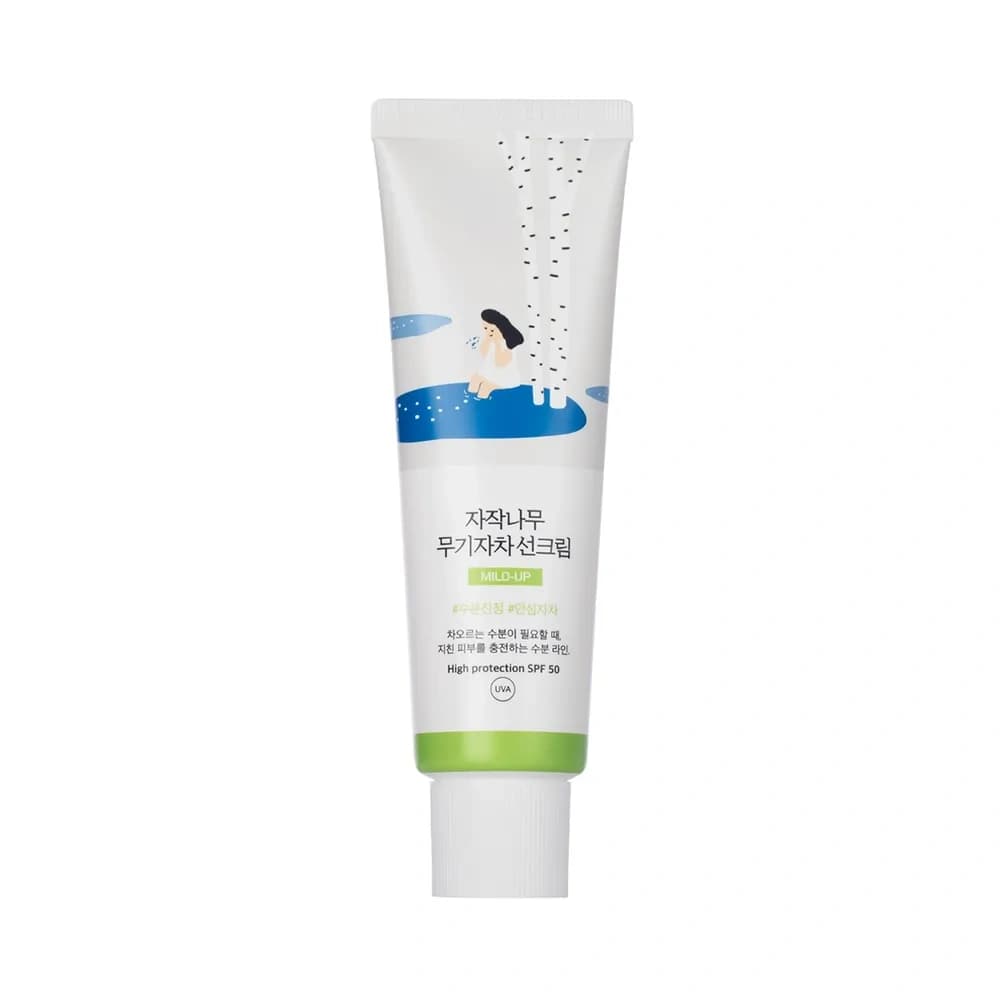Birch Juice Moisturizing Mild Up Sunscreen SPF50+ PA++++ łagodzący krem przeciwsłoneczny
